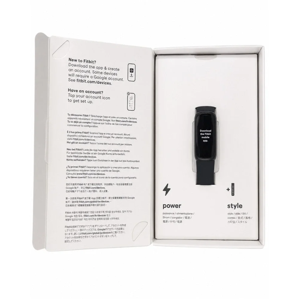 Not for sale- Fitbit Inspire 3 Health Fitness Tracker Midnight Zen Black FB424